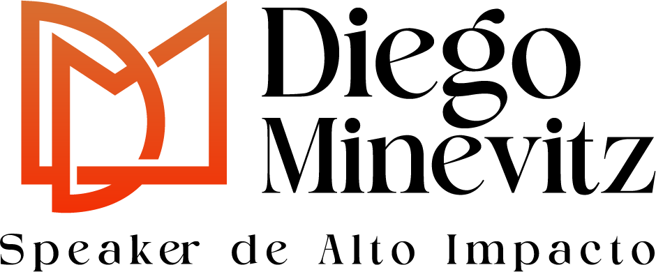 Logo de Diego Minevitz, speaker de alto impacto